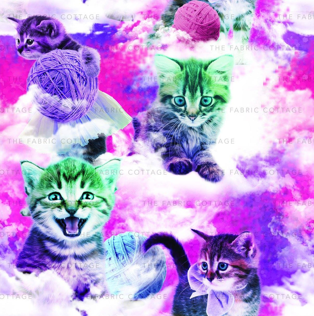 PRETTY KITTIES Digital Seamless Design