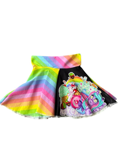 RAINBOW UNICORN SKIRT - BRAND NEW - NEVER WORN - 4T