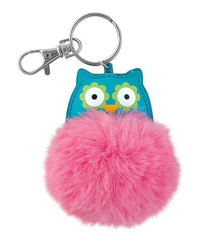 Owl Pom-Pom Critter Key Chain