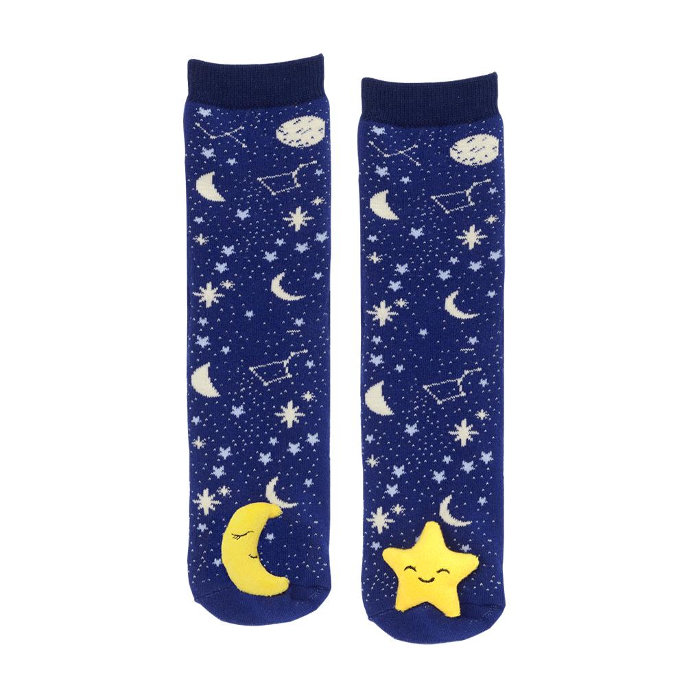 MOON AND STAR SOCKS - FITS AGE 7-10 YEARS OLD